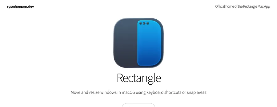 The Rectangle website
